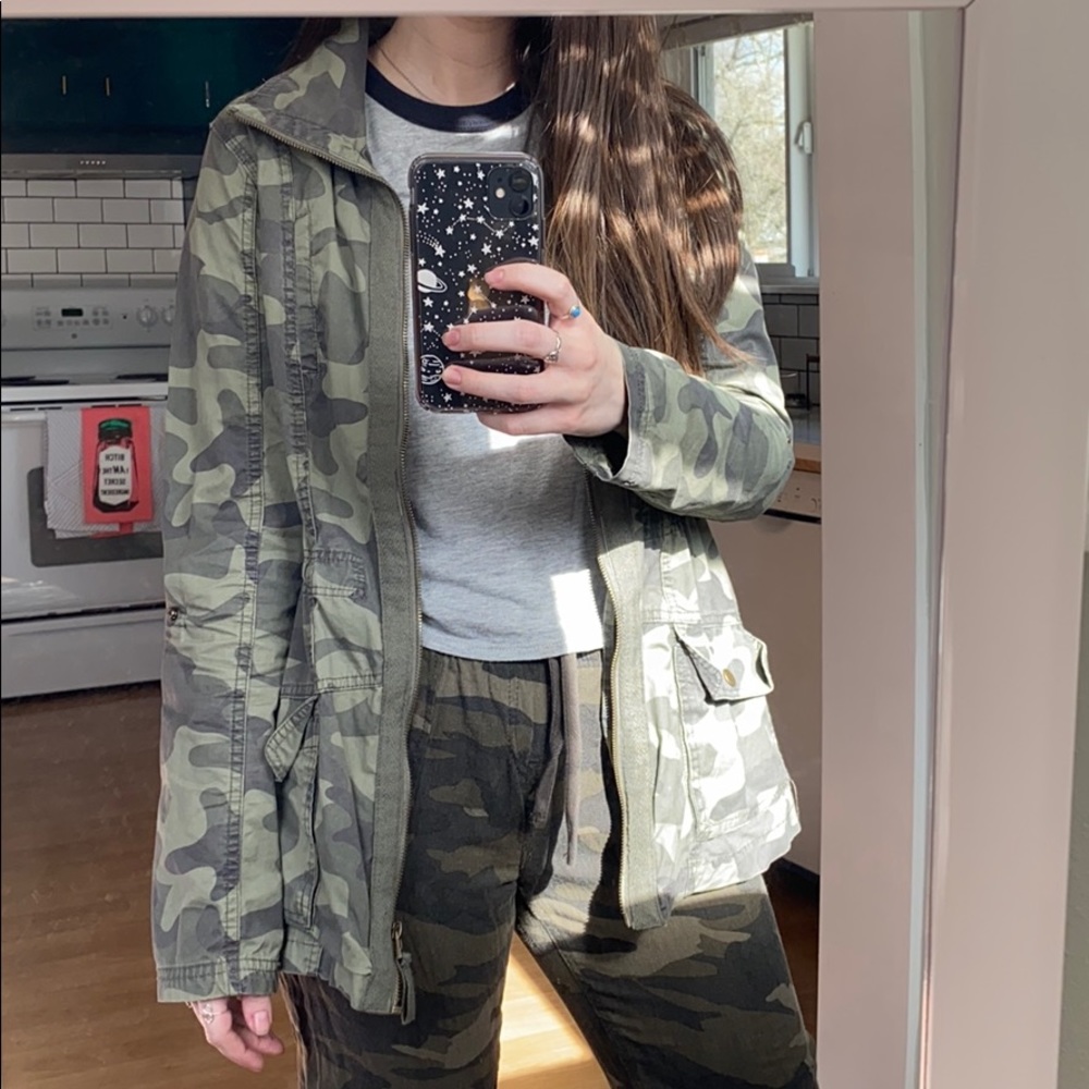 Camo Cargo Jacket